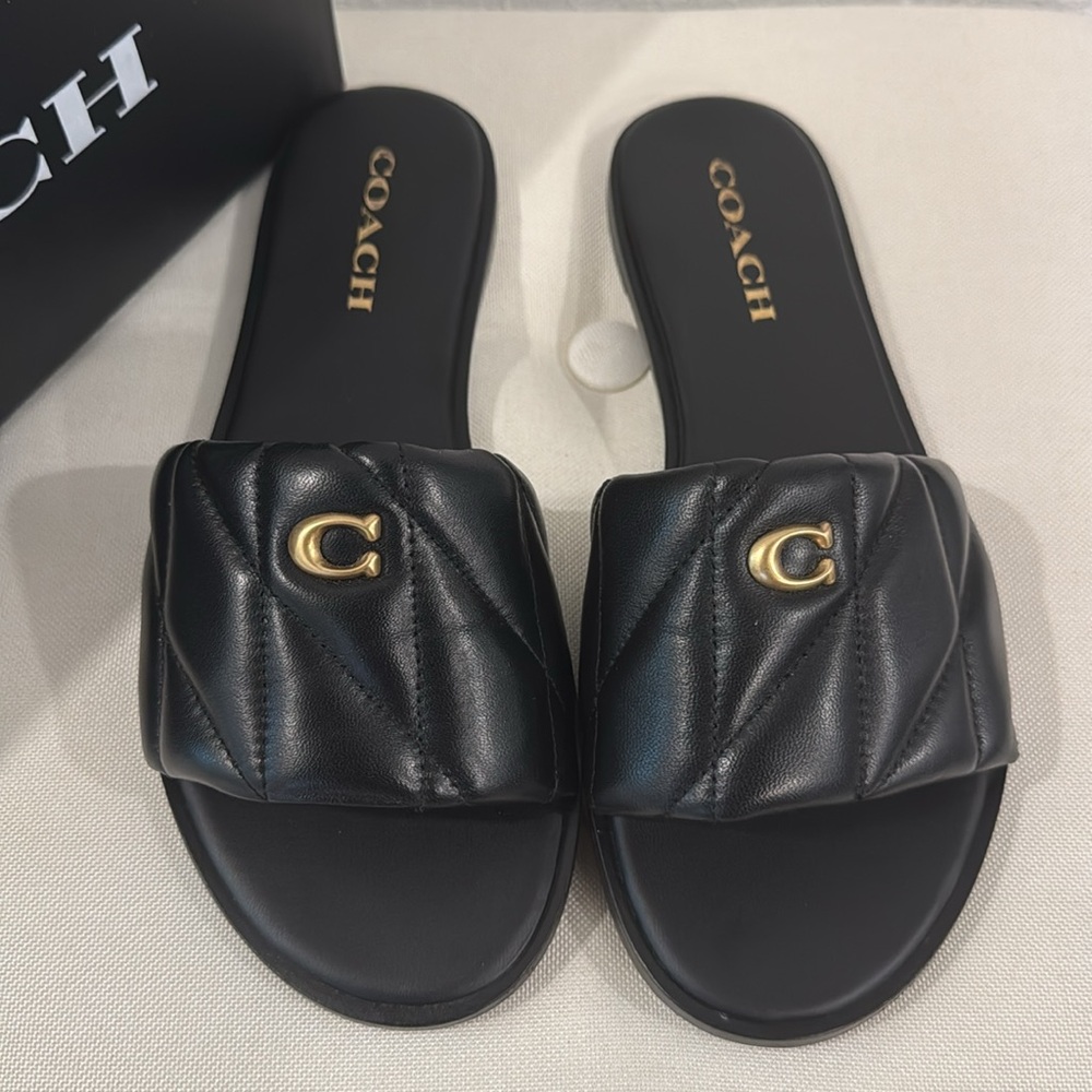 Coach Women's Holly Sandal With Quilting